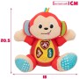 Peluche con Suono Winfun Scimmia 18 x 20,5 x 12,5 cm (6 Unità) di Winfun, Animali e pupazzi - Rif: S8900079, Prezzo: 61,78 €,...