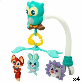 Brinquedo de pendurar para Berço Elefante Coração Música Luzes 35 cm | Tienda24 - Global Online Shop Tienda24.eu