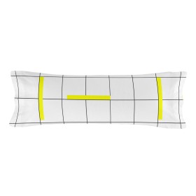 Funda de almohada Alexandra House Living QUTUN Blanco 45 x 155 cm | Tienda24 Tienda24.eu