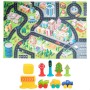 Play mat Colorbaby City Plastic (2 Units) | Tienda24 - Global Online Shop Tienda24.eu