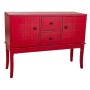 Recibidor con Cajones Alexandra House Living Rojo Madera de abeto Madera MDF 36 x 82 x 108 cm de Alexandra House Living, Mesa...