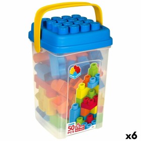 Set de construction Color Block Basic Seau 50 Pièces (6 Unités) de Color Block, Jeux de construction - Réf : S8900160, Prix :...