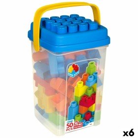 Construction set Color Block Basic Bucket 50 Pieces (6 Units) by Color Block, Building & Construction Toys - Ref: S8900160, P...