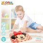 Kinder Puzzle aus Holz Disney Minnie Mouse + 12 Monate 6 Stücke (12 Stück) | Tienda24 - Global Online Shop Tienda24.eu