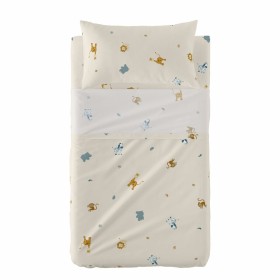 Jeu de draps HappyFriday Le Petit Prince Imagination Multicouleur Lit de bébé 2 Pièces | Tienda24 Tienda24.eu