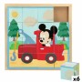 Puzzle enfant en bois Disney + 3 ans (6 Unités) | Tienda24 - Global Online Shop Tienda24.eu