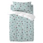 Duvet cover set HappyFriday Mini Catarinas Multicolour Baby Crib 2 Pieces | Tienda24 Tienda24.eu