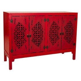 Credenza Alexandra House Living Rosso Legno di abete Legno MDF 40 x 86 x 120 cm di Alexandra House Living, Credenze e buffet ...