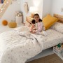 Duvet cover set HappyFriday Mini Iris Multicolour 2 Pieces | Tienda24 Tienda24.eu