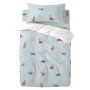 Duvet cover set HappyFriday Mini dinosaur Multicolour Baby Crib 2 Pieces | Tienda24 Tienda24.eu