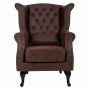 Armchair Alexandra House Living Black 84 x 86 x 84 cm Polyskin | Tienda24 - Global Online Shop Tienda24.eu