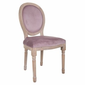 Dining Chair Alexandra House Living Pink 100 % polyester 46 x 96 x 48 cm by Alexandra House Living, Dining Chairs - Ref: D163...