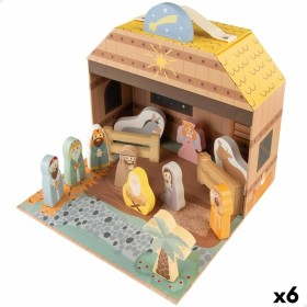 Presepe di Natale Woomax 15 Pezzi 24,5 x 20,5 x 24,5 cm (6 Unità) di Woomax, Personaggi giocattolo - Rif: S8900311, Prezzo: 6...