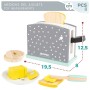 Toy toaster Woomax 8 Pieces 19,5 x 12,5 x 8 cm (4 Units) | Tienda24 - Global Online Shop Tienda24.eu