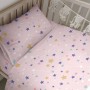 Parure de couette HappyFriday Mini Sky stars Multicouleur Lit de bébé 2 Pièces | Tienda24 Tienda24.eu