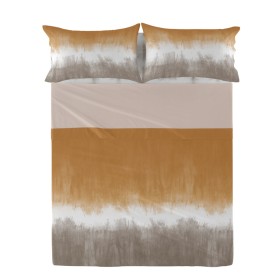 Fitted bottom sheet Decolores Liso Beige Double Smooth | Tienda24 Tienda24.eu