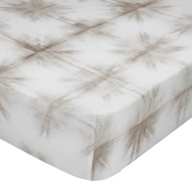 Lençol de baixo Alexandra House Living Cinzento Pérola 160 x 190/200 cm | Tienda24 Tienda24.eu