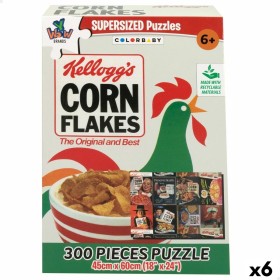 Puzzle Kellogg's Corn Flakes 300 Peças 45 x 60 cm (6 Unidades) de Kellogg's, Puzzles - Ref: S8900393, Preço: 17,64 €, Descont...