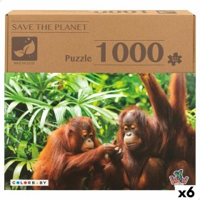 Puzzle Colorbaby Orangutan 6 Stück 68 x 50 x 0,1 cm von Colorbaby, Klassische Puzzles - Ref: S8900396, Preis: 52,49 €, Rabatt: %