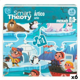 Child's Puzzle Colorbaby Artic 4-in-1 174 Pieces 136 x 34 cm (6 Units) by Colorbaby, Jigsaws - Ref: S8900410, Price: 53,30 €,...