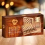 Chess and Checkers Board Colorbaby Backgammon Wood (6 Units) | Tienda24 - Global Online Shop Tienda24.eu