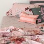 Drap housse HappyFriday Summer floral Multicouleur 180 x 200 x 32 cm | Tienda24 Tienda24.eu