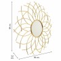 Wandspiegel Alexandra House Living Gold Metall Glas 3 x 89 x 89 cm von Alexandra House Living, Wandspiegel - Ref: D1631334, P...