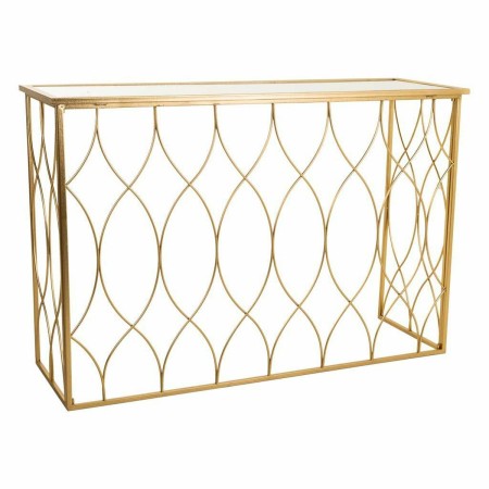 Hall de Entrada Alexandra House Living Dourado Metal Vidro Madeira MDF 40 x 80 x 120 cm de Alexandra House Living, Jogos de m...