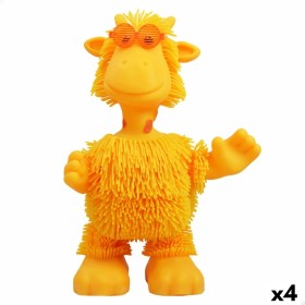 Fluffy toy Eolo Jiggly Pets Giraffe 21 x 28,5 x 16 cm (4 Units) by Eolo, Animals and figures - Ref: S8900522, Price: 68,63 €,...