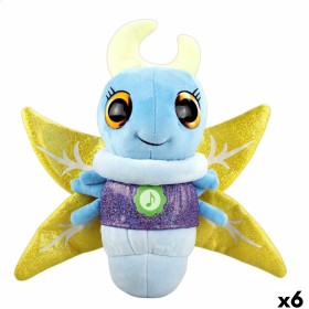 Fluffy toy Eolo Firefly Blue 33 x 27 x 13,5 cm (6 Units) by Eolo, Animals and figures - Ref: S8900528, Price: 77,23 €, Discou...