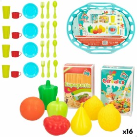 Set de jouets alimentaires Colorbaby Linge et ustensiles de cuisine 36 Pièces (12 Unités) | Tienda24 - Global Online Shop Tienda24.eu