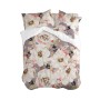 Nordic cover HappyFriday White Peonies Multicolour 200 x 200 cm | Tienda24 Tienda24.eu