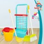 Cleaning Trolley with Accessories Colorbaby My Home 30,5 x 55,5 x 19,5 cm (4 Units) | Tienda24 - Global Online Shop Tienda24.eu