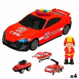 Playset Super Container Fire 39 x 14 cm Camion Autotransporteur | Tienda24 - Global Online Shop Tienda24.eu