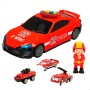 Spielset Fahrzeuge Speed & Go 30 x 9,5 x 13 cm Feuerwehrmann Licht Sound 4 Stück | Tienda24 - Global Online Shop Tienda24.eu