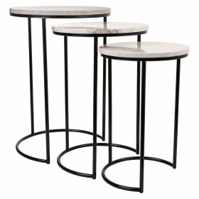 Jeu de 3 tables Alexandra House Living Noir Fer 39 x 57 x 39 cm de Alexandra House Living, Tables - Réf : D1631343, Prix : 78...