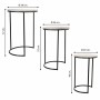 Set of 3 tables Alexandra House Living Black Iron 39 x 57 x 39 cm by Alexandra House Living, Tables - Ref: D1631343, Price: 7...