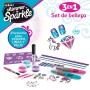 Beauty Kit Cra-Z-Art 2 x 13 x 2 cm Children's Nails Hair Body Glitter 4 Units | Tienda24 - Global Online Shop Tienda24.eu