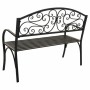 Banc Alexandra House Living Noir Fer 53 x 91 x 153 cm | Tienda24 - Global Online Shop Tienda24.eu