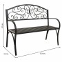 Banc Alexandra House Living Noir Fer 53 x 91 x 153 cm | Tienda24 - Global Online Shop Tienda24.eu