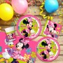 Conjunto Artigos de Festa Minnie Mouse 37 Peças | Tienda24 - Global Online Shop Tienda24.eu