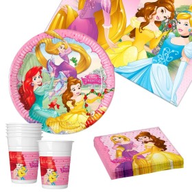 Party supply set Disney Princess 37 Pieces by Disney Princess, Party items - Ref: S8900933, Price: 10,74 €, Discount: %