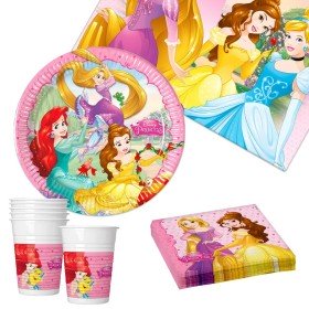 Party supply set Disney Princess 37 Pieces by Disney Princess, Party items - Ref: S8900933, Price: 10,77 €, Discount: %