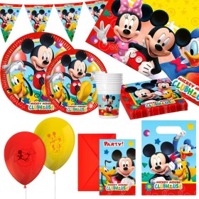 Party supply set Mickey Mouse 66 Pieces by Mickey Mouse, Party items - Ref: S8900938, Price: 19,69 €, Discount: %