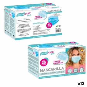 Box of hygienic masks SensiKare 25 Peças (12 Unidades) de SensiKare, Descartáveis - Ref: S8901400, Preço: 72,15 €, Desconto: %