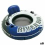 Inflatable Pool Chair Intex River Run Blue White 135 x 13,5 cm (6 Units) | Tienda24 - Global Online Shop Tienda24.eu