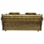 Tabuleiro Alexandra House Living Dourado Vidro Alumínio Madeira MDF 27 x 7 x 33 cm | Tienda24 - Global Online Shop Tienda24.eu