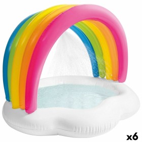 Inflatable Paddling Pool for Children Intex 229 L Octopus 243 x 183 x 150 cm | Tienda24 - Global Online Shop Tienda24.eu