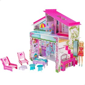 Doll's House Play & Learn 14 Pieces 80 x 112 x 31 cm | Tienda24 - Global Online Shop Tienda24.eu