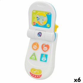 Toy telephone Winfun 7 x 13,5 x 4,1 cm (6 Units) by Winfun, Sound Toys - Ref: S8902095, Price: 48,01 €, Discount: %